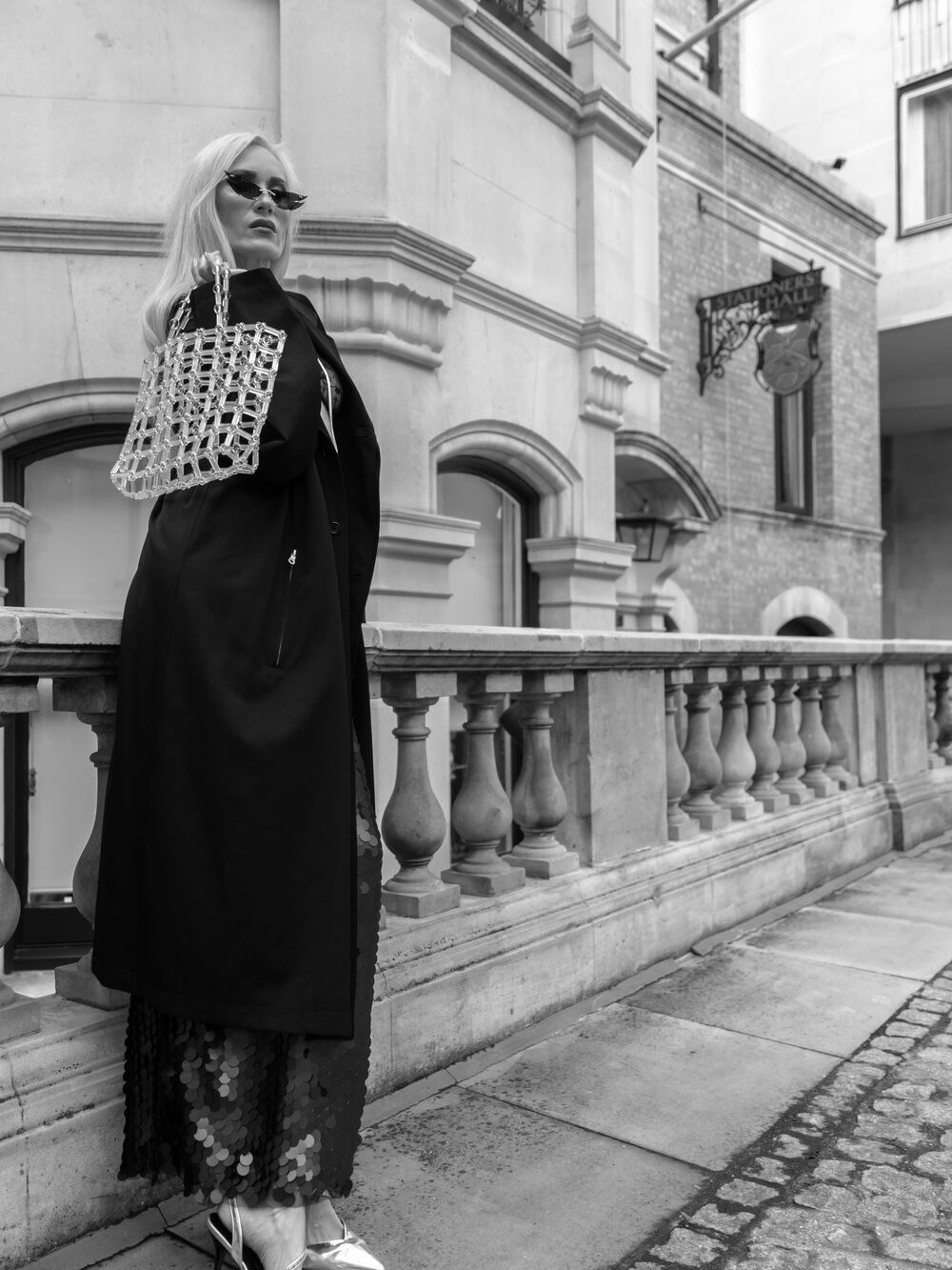 Inheritance of Elegance — London B&W fashion editorial